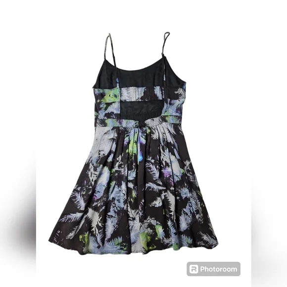 American Eagle Outfitters Mini Dress Size XS Black & Gray - Picture 2 of 4